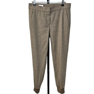Escada Sports Womens Wool Joggers  Soft Taupe Size 32 US XS